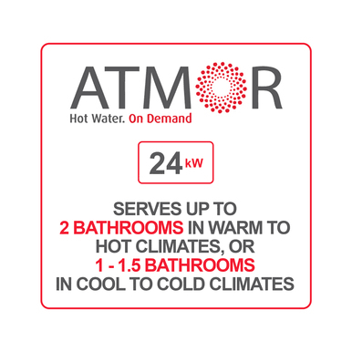 24kW 4.65 GPM Electric Tankless Water Heater Q960