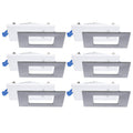 Dimmable Ultra 4x22 LED Slim Profile Recessed Lighting Kit P74044