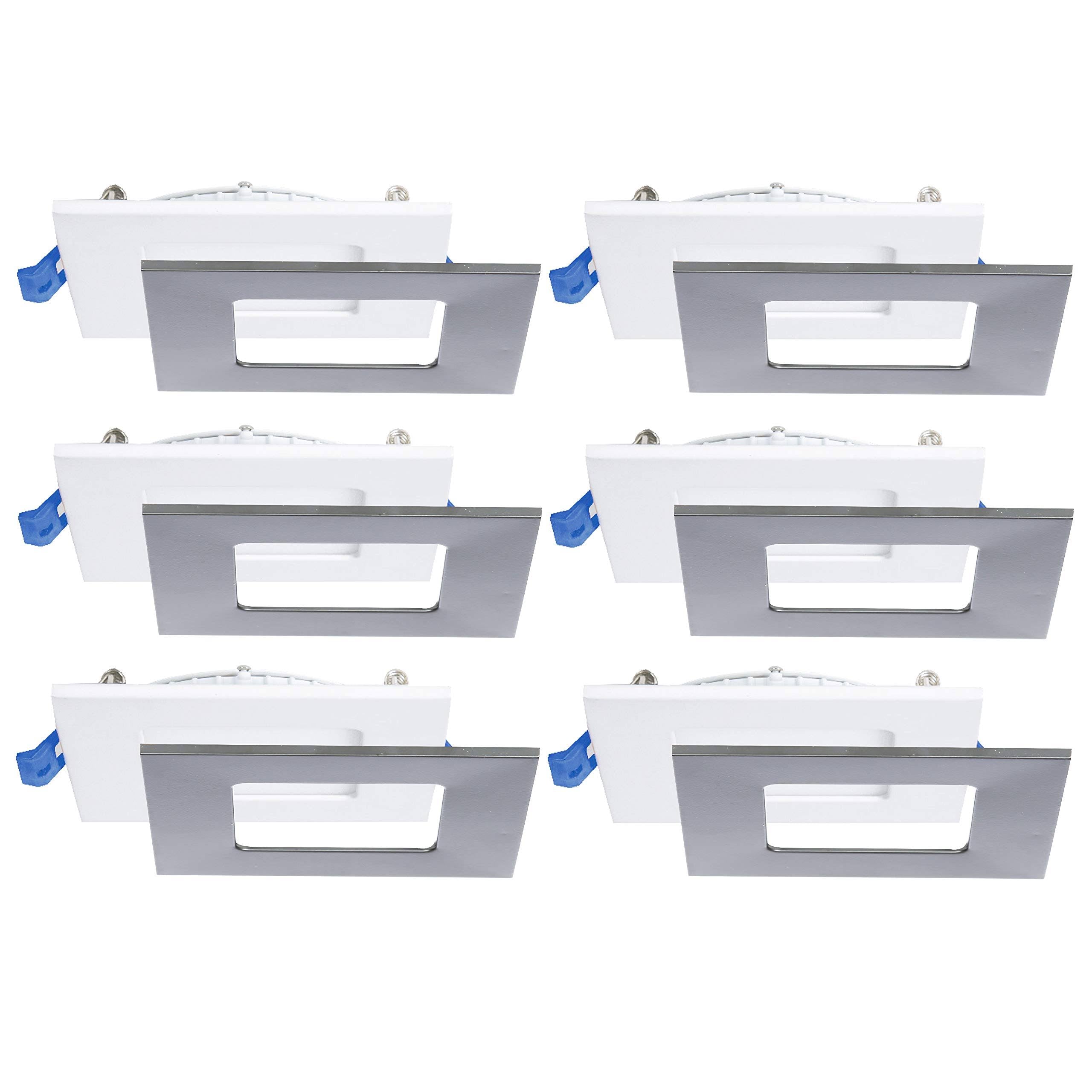 Dimmable Ultra 4x22 LED Slim Profile Recessed Lighting Kit P74044