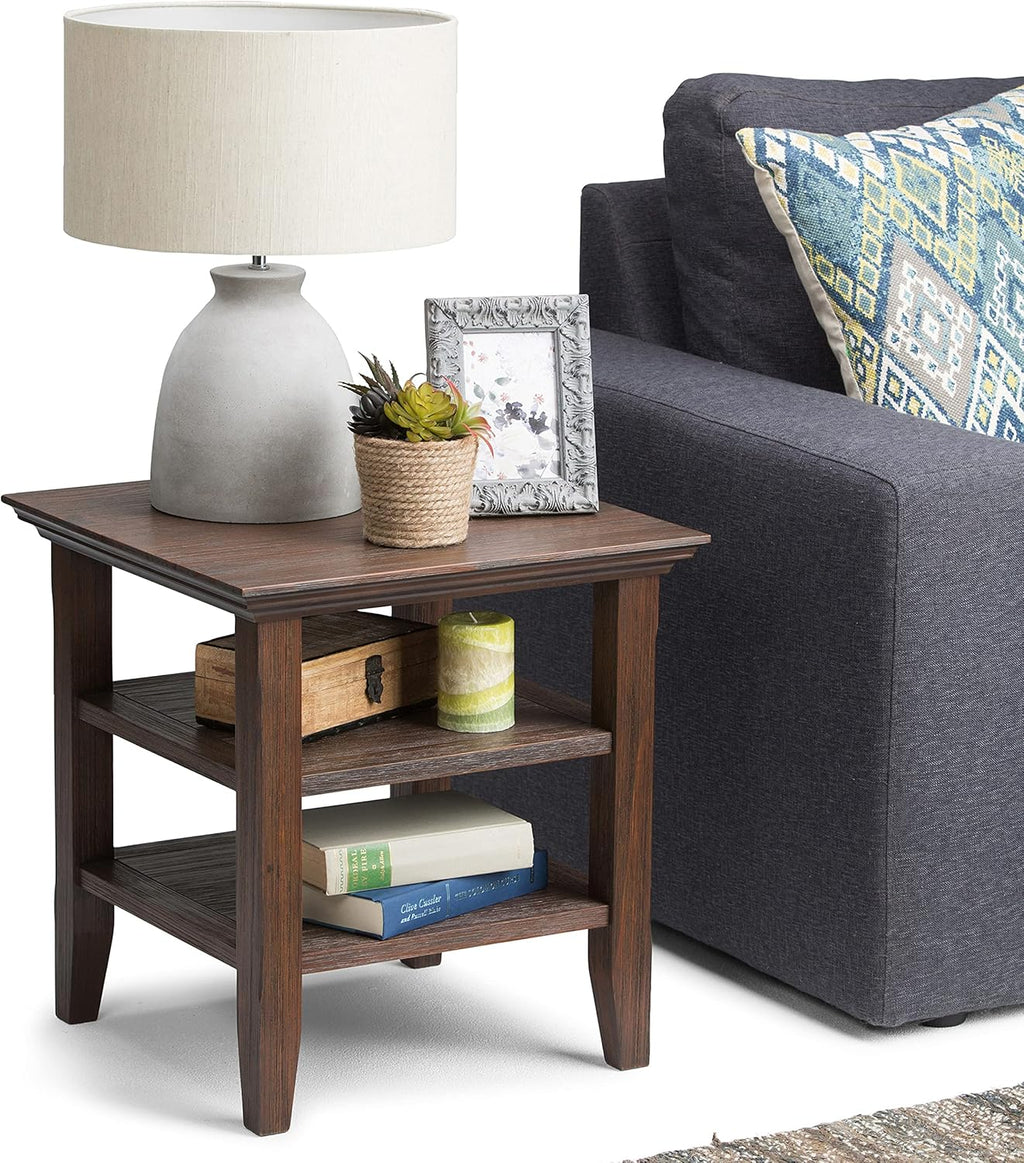Warm Walnut Brown End Table R8312