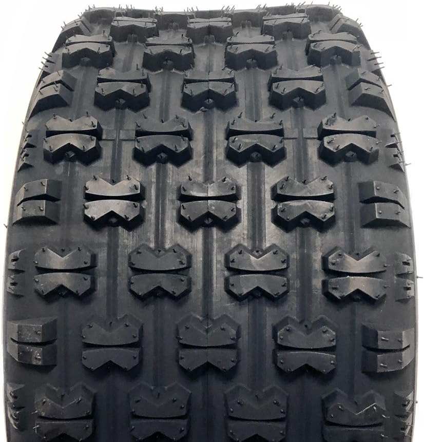 Set of 2 ATV Tubeless Tires 20x10-9 Split Knobby Tread A126