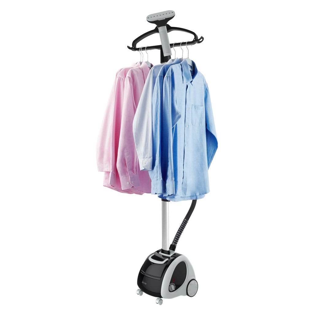 1500W Extra Wide Garment Steamer, Black L32598