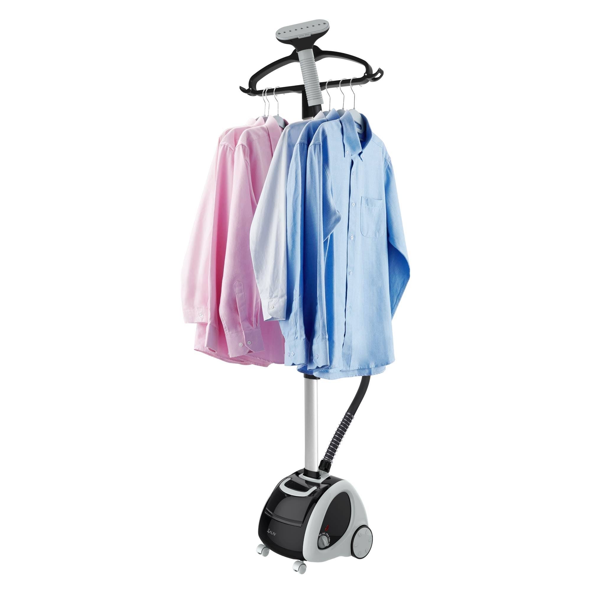 1500W Extra Wide Garment Steamer, Black L32598