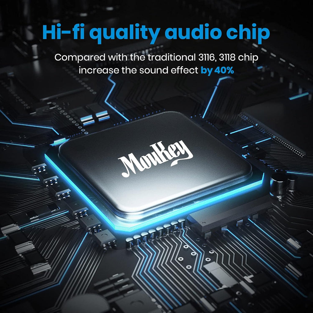 200W Dual 2 Channel Bluetooth Mini Amplifier, Pack of 2 A756