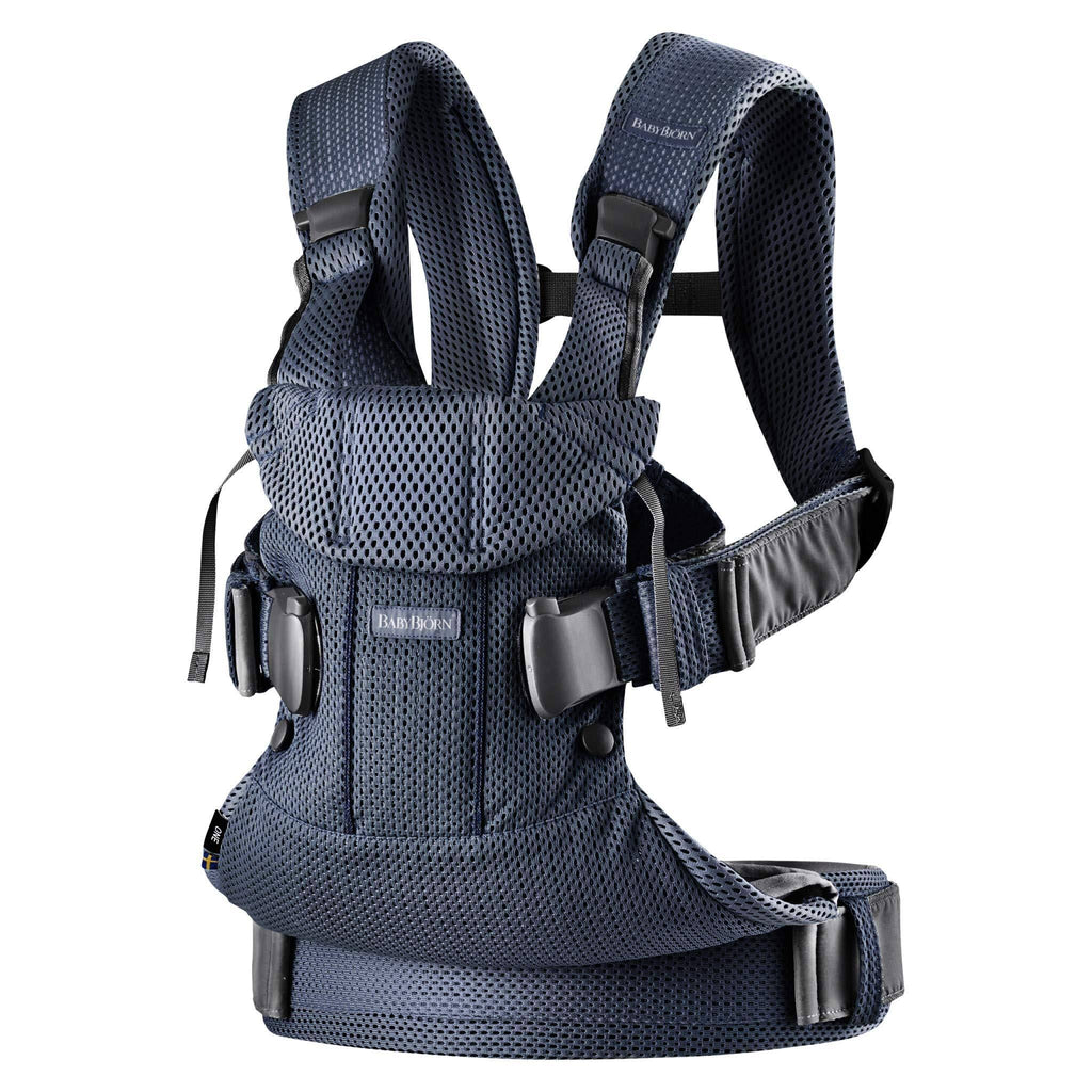 Navy Blue Mesh Baby Carrier V268