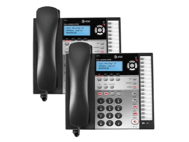 4-Line Corded Phone (2 Pack) with Caller ID L697