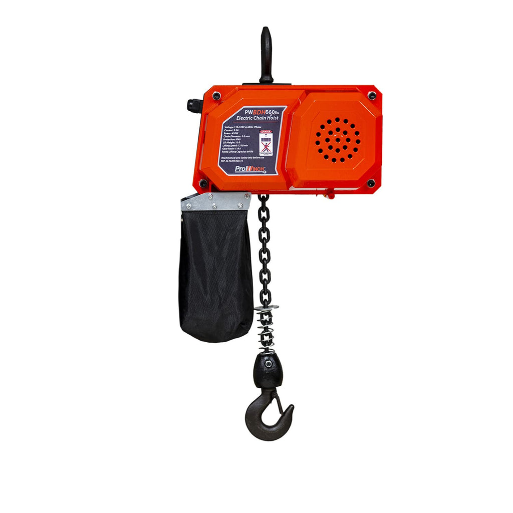 Mini Electric Chain Hoist 10 ft Chain 110V C13434