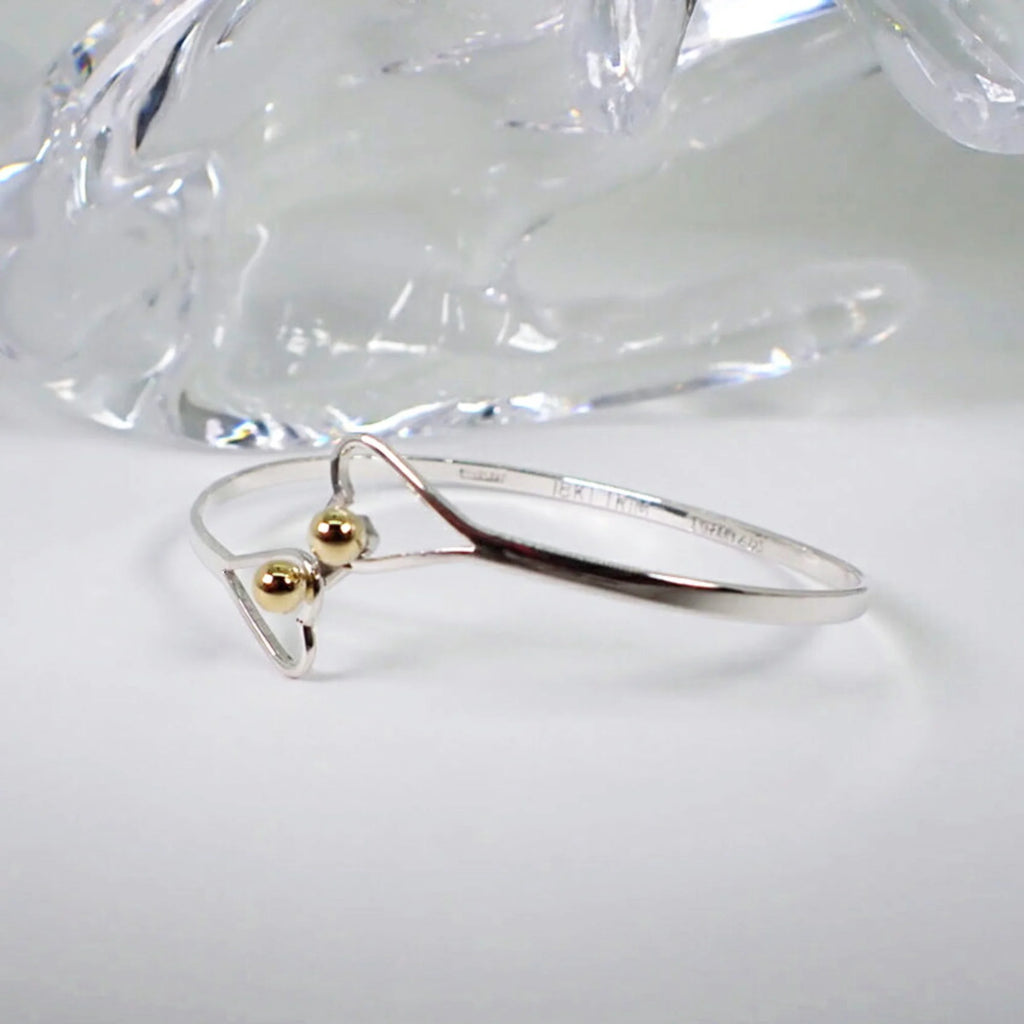 SV925 18KT Heart Bangle M978