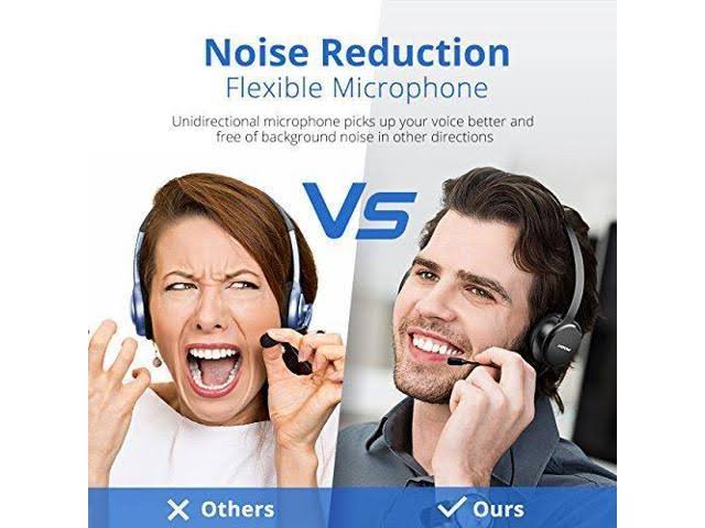 USB Computer Headset with Microphone Noise Cancelling M60298