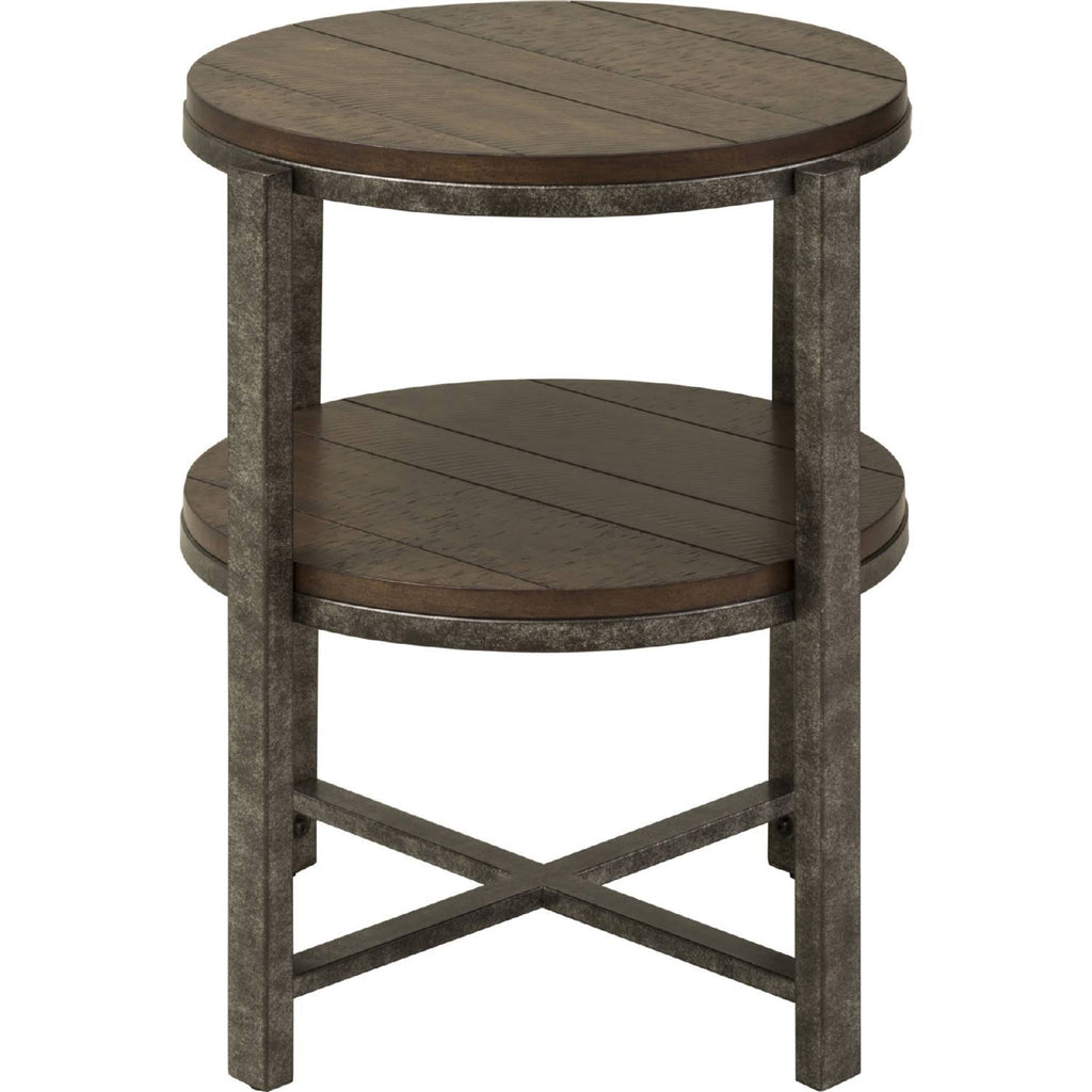 Round End Table Z1224