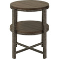 Round End Table Z1224