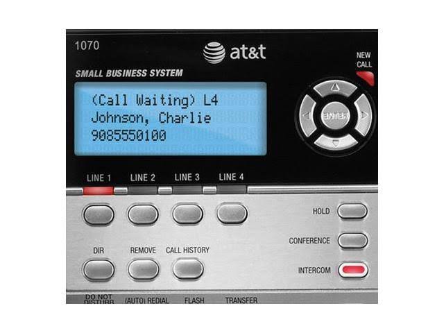 4-Line Corded Phone (2 Pack) with Caller ID L697