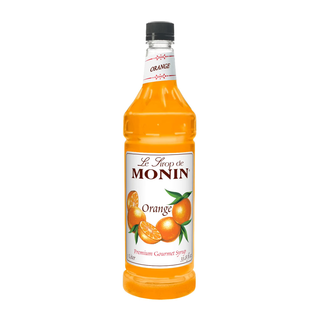 Orange Flavored Syrup, 33.8-Ounce Plastic Bottle E880683