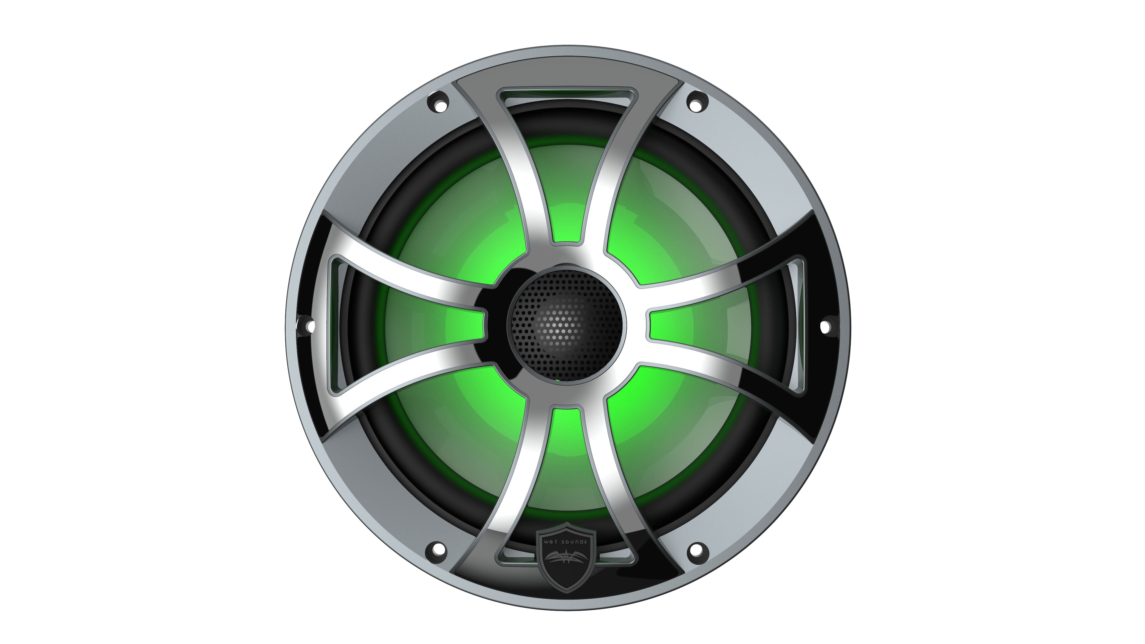 8 Inch Marine LED Coaxial Speakers (pair) B3666