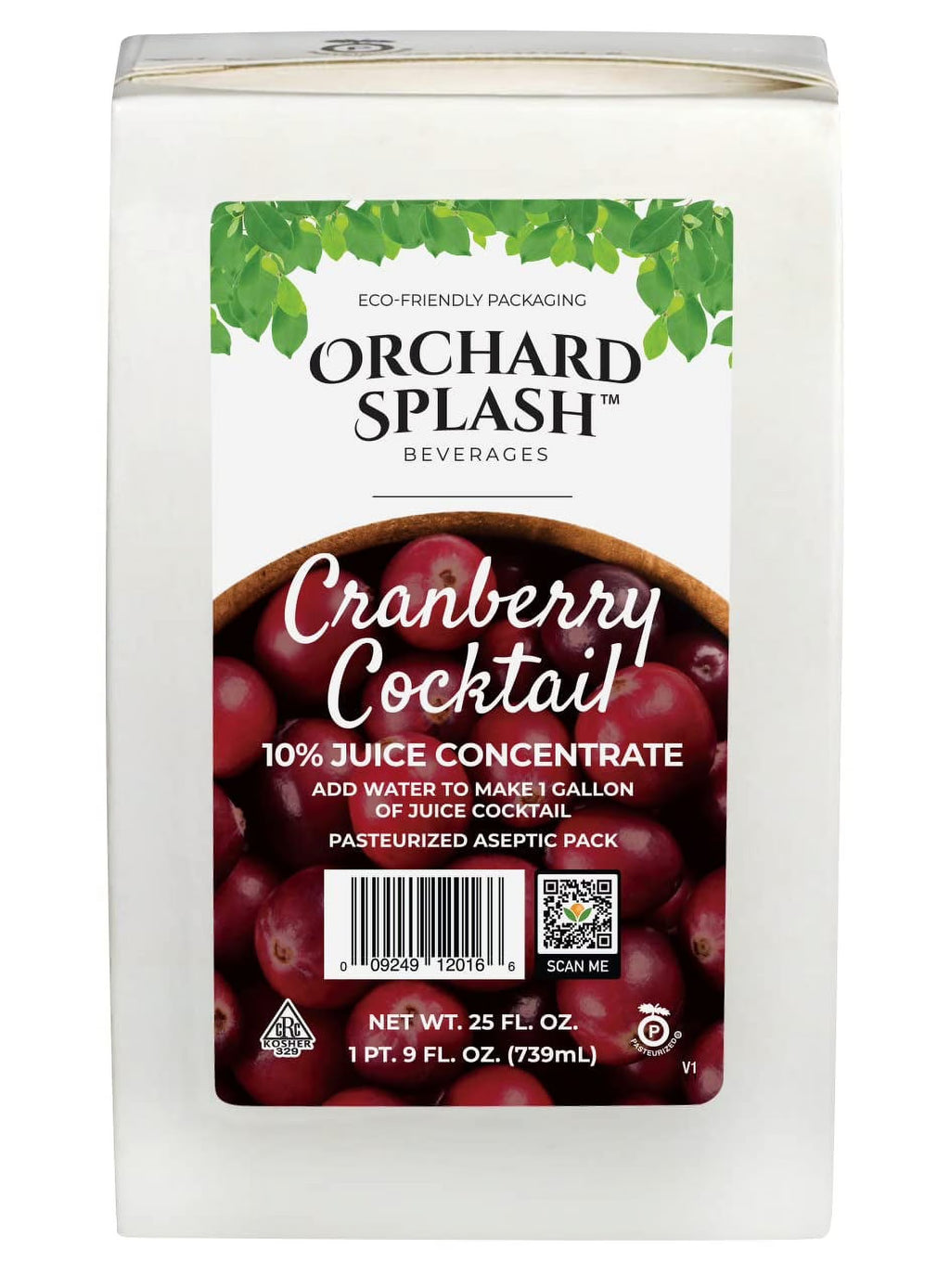 Cranberry Cocktail 10% Juice Based Concentrate, 25Oz Z282619