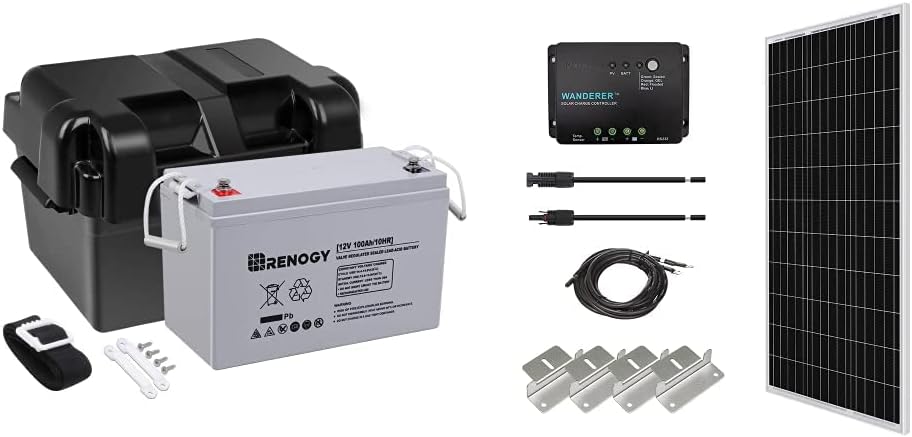 12 Volt 100Ah Deep Cycle AGM Battery U2585