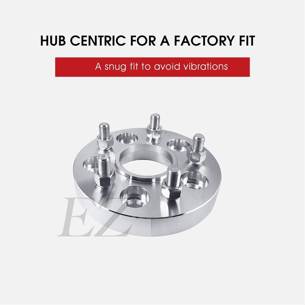 4 Hub Centric Wheel Adapters 5 Lug 130mm 1" N695151
