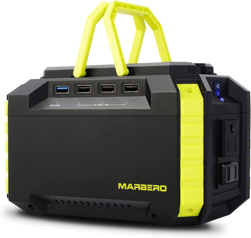 200W Portable Power Station 222Wh 60000mAh Lithium Battery with 2 AC Outlets S671
