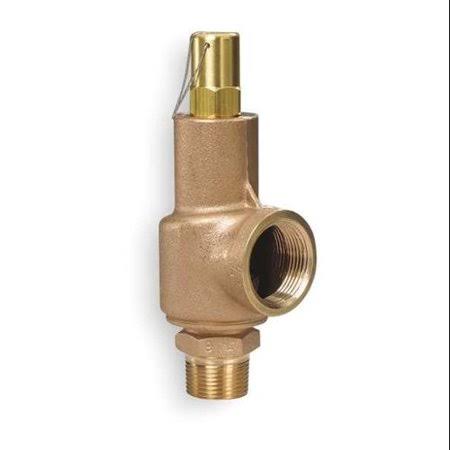 Safety Relief Valve, 3/4 x 1 In, 15 PSI Q6952