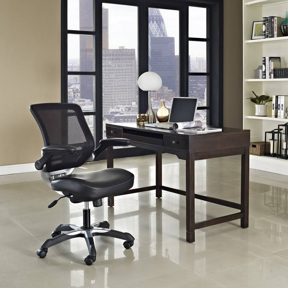 Black Leatherette Office Chair O24480