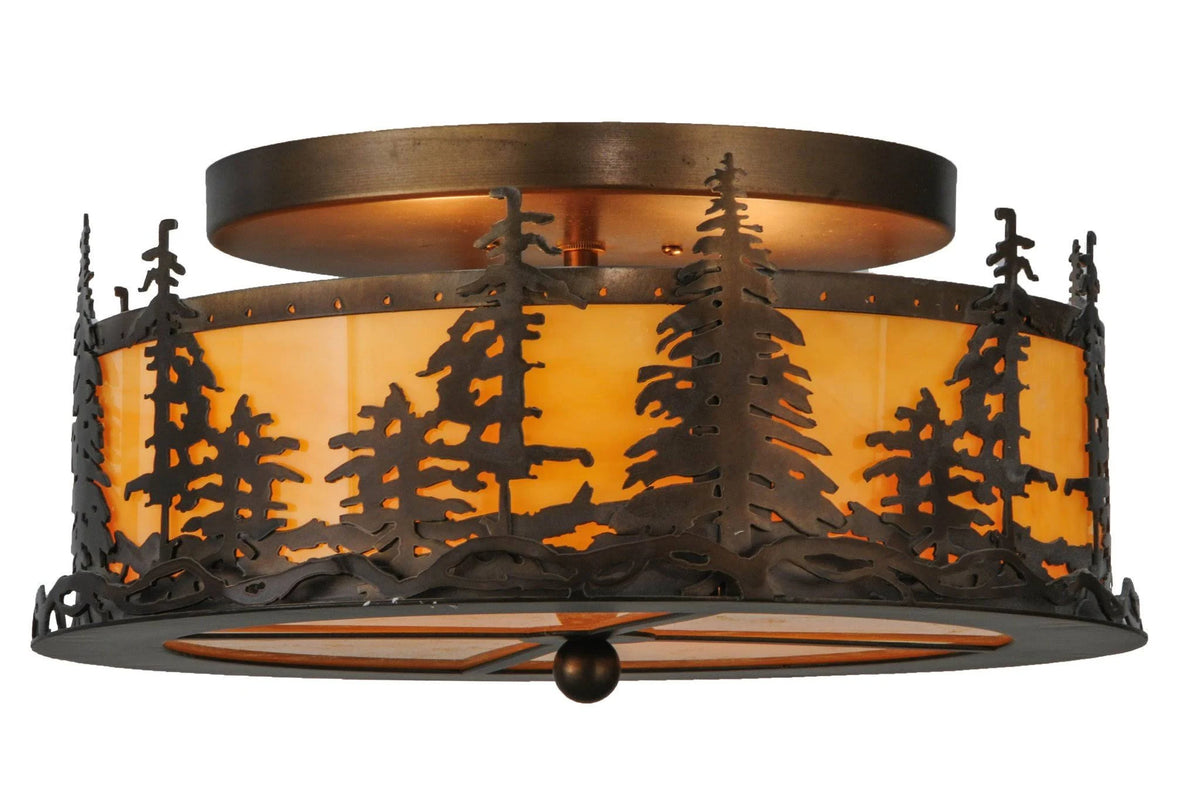 Tall Pines Flushmount P1066