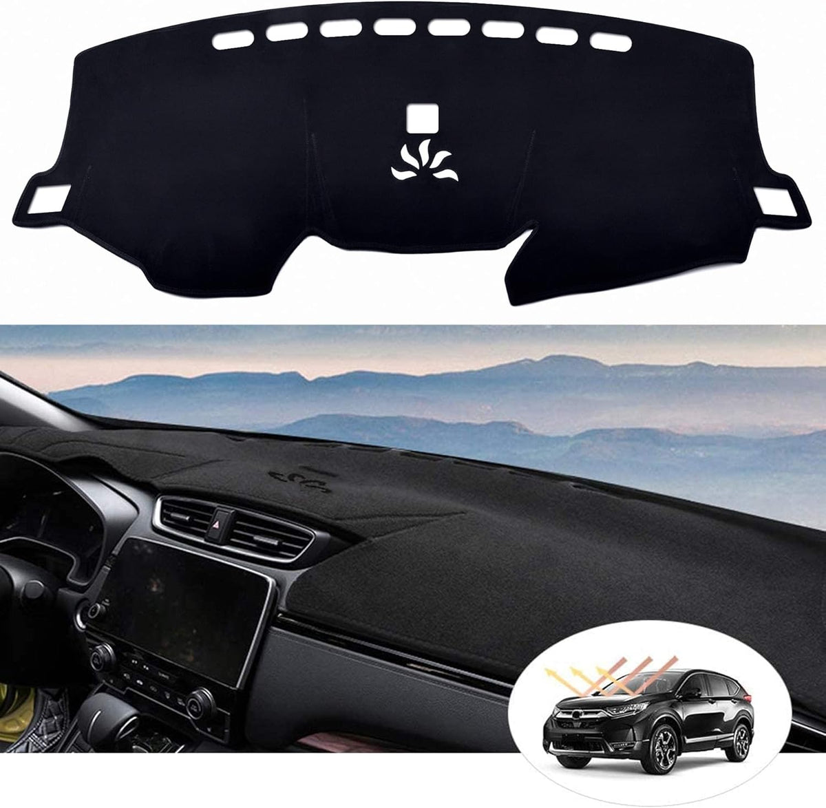 Dashboard Cover Mat for Honda Civic P275