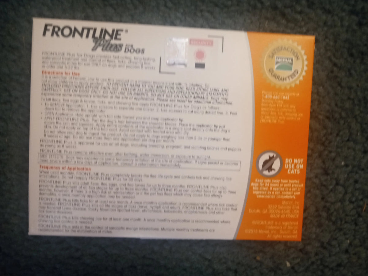 Flea & Tick Control for Medium Dogs, 3 Ct. M41099