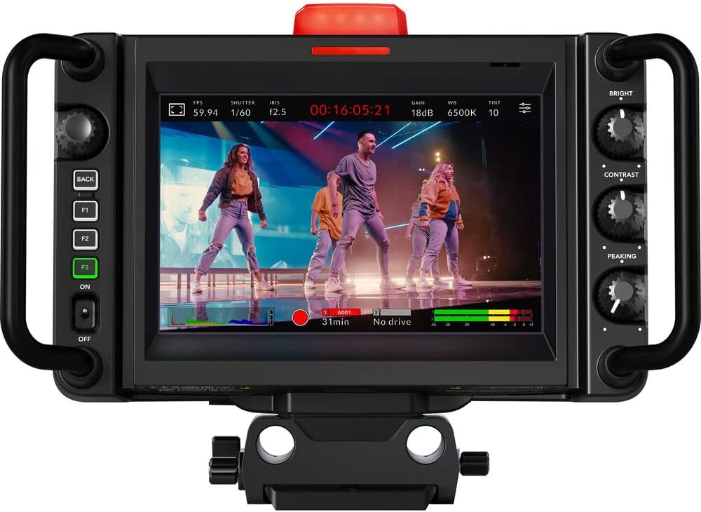 Blackmagic Studio Camera 4K Plus Bundle with AKG K240 Studio Pro Headphones and Screen Cleaning Wipes U418203