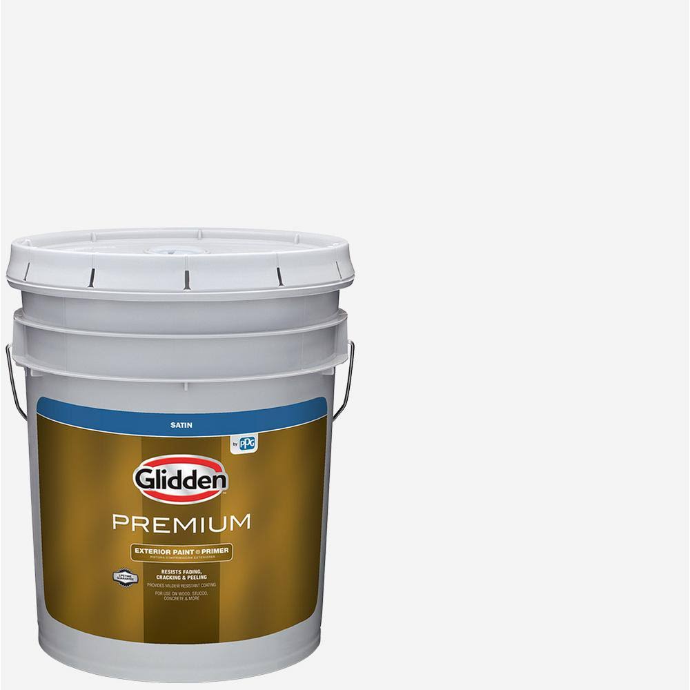 White Satin Latex Exterior Paint M6231