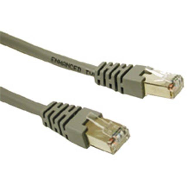 150ft Cat5e Molded Shielded (STP) Network Patch Cable Gray D178662