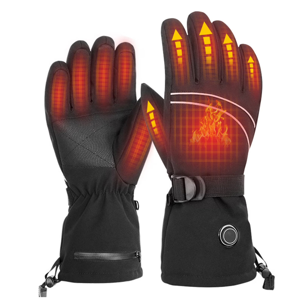 Waterproof Heated Ski Gloves with Battery C902