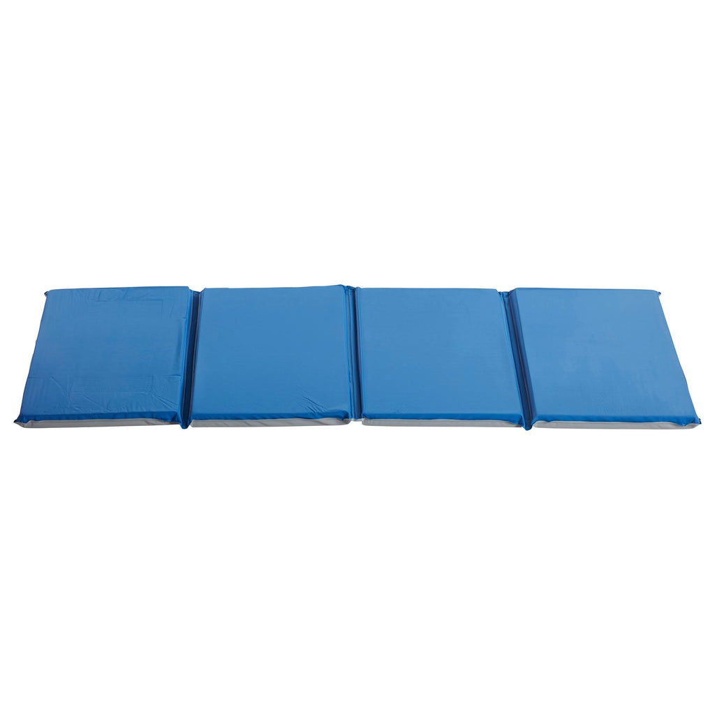 Blue and Grey 5-Pack Folding Rest Mat J3225