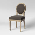 Oval Back Dining Chair Gray K895