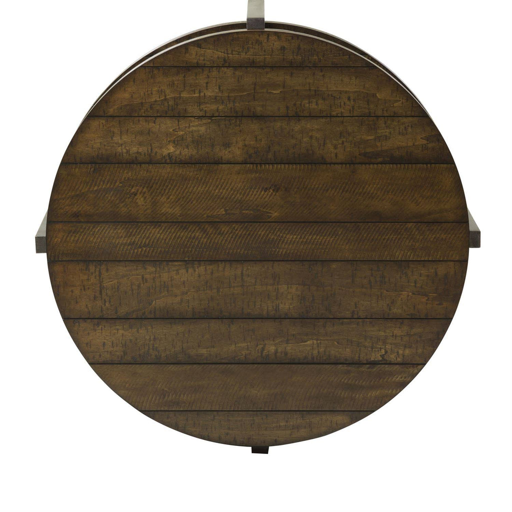 Round End Table Z1224