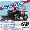 60" Snow Plow & Mount for CFMOTO X8 ATV Q223896