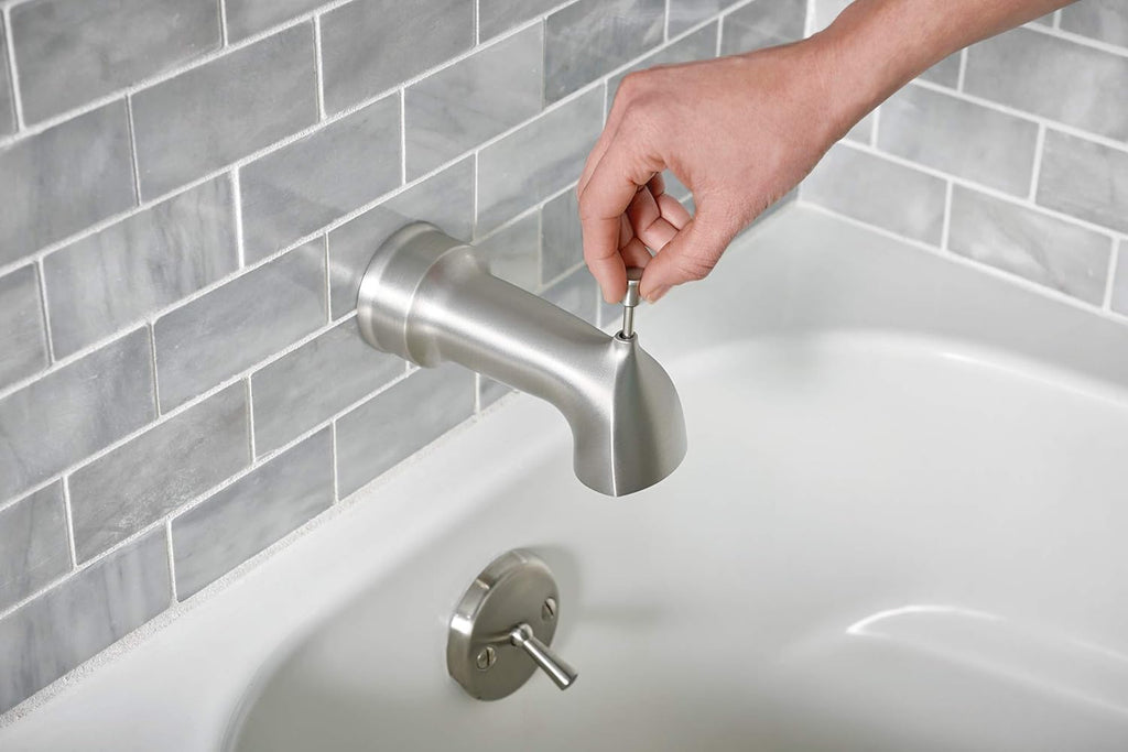 Spot Resist Brushed Nickel Handshower and Rainshower Combo F5146