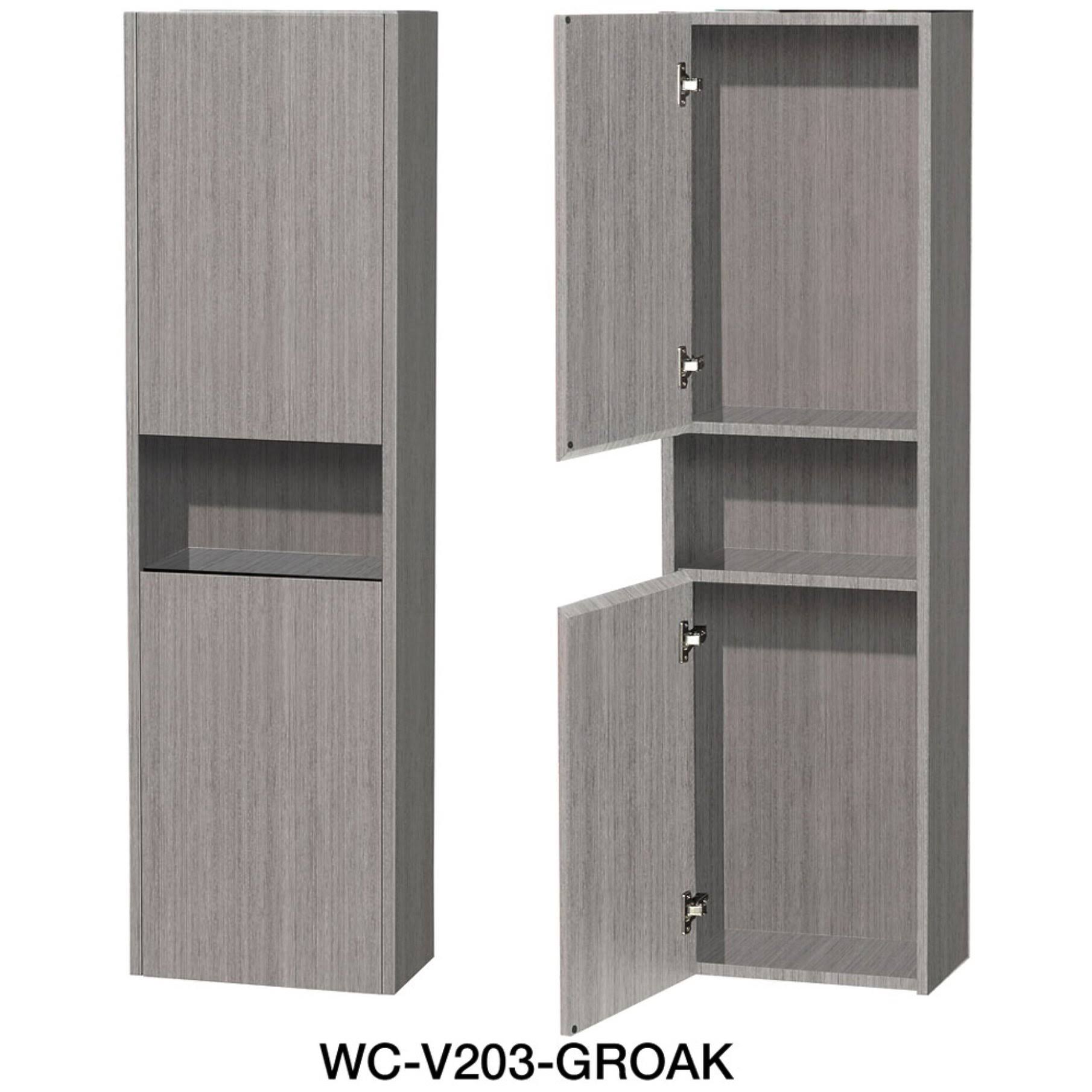 Grey Oak Wall Cabinet M53652