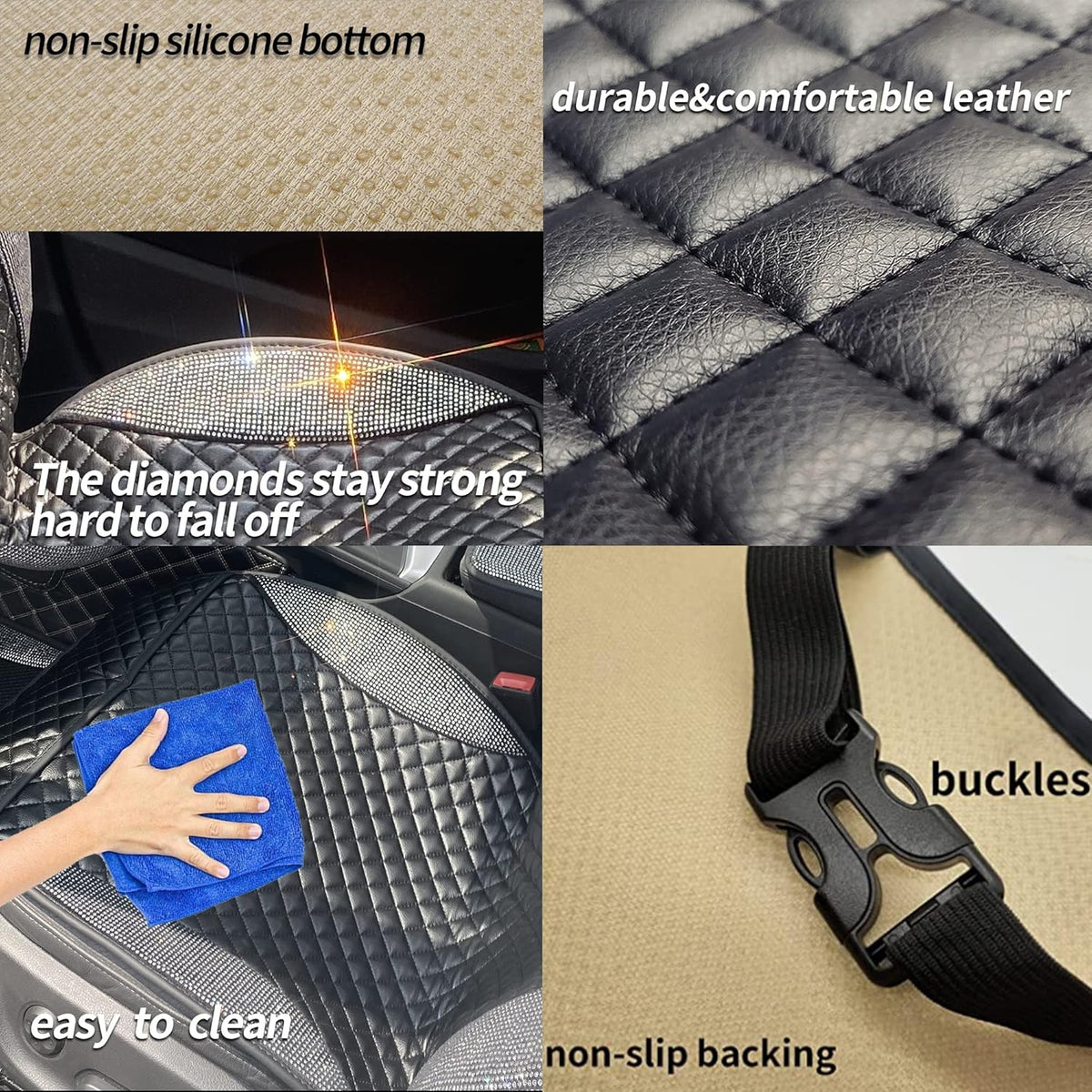 Leather Car Seat Covers G90425