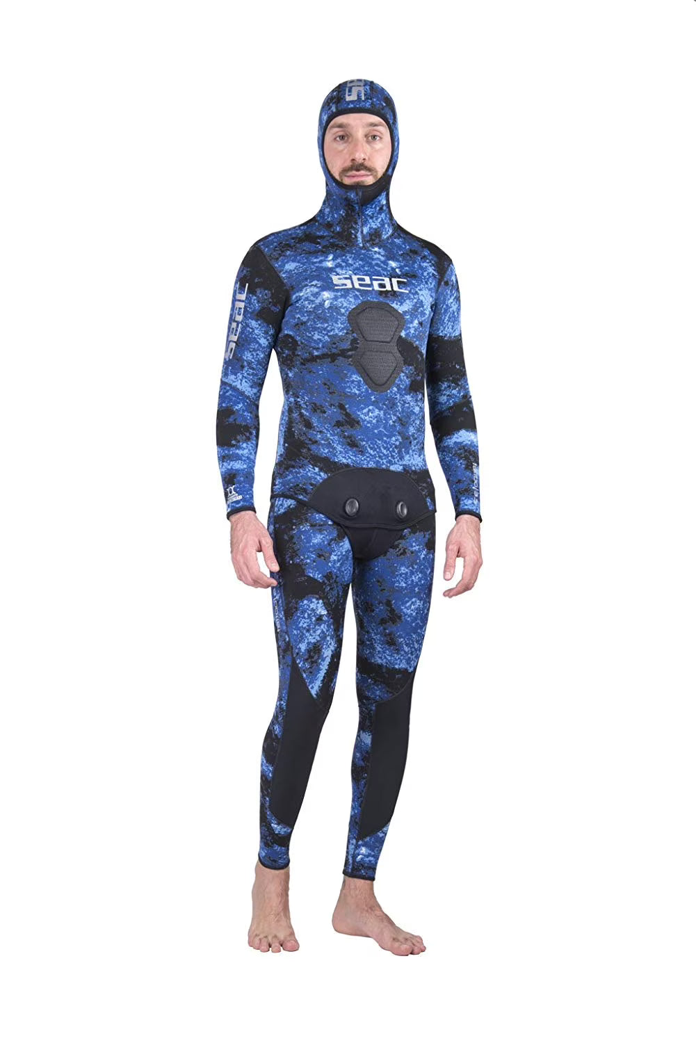 Camo Blue 2mm Full Wetsuit H321