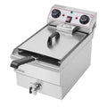 Stainless Steel Faucet Single Tank Deep Fryer 1700W G7755