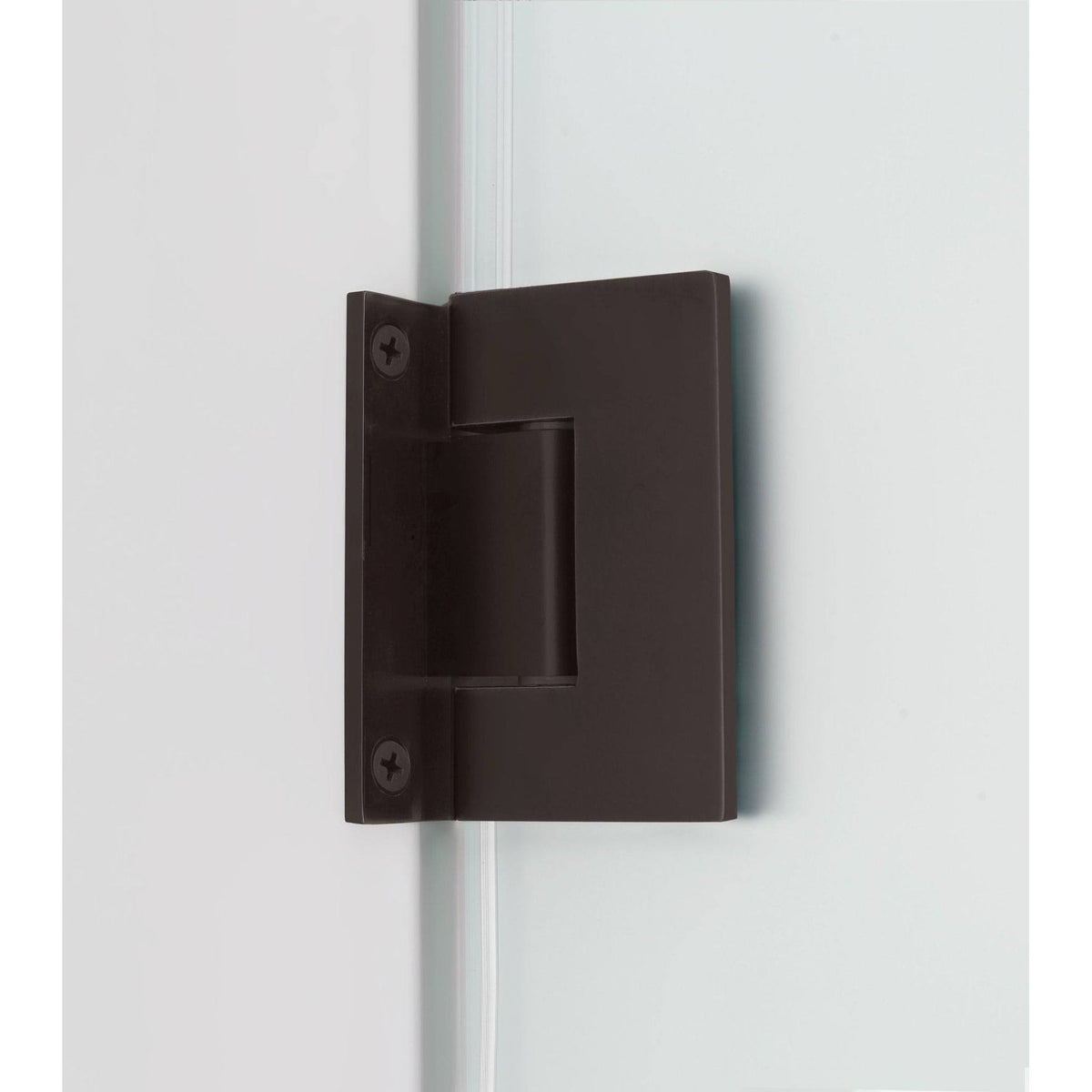 Bronze Frameless Hinged Shower Door O833592