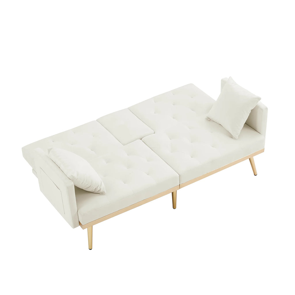 White Sofa Bed L108