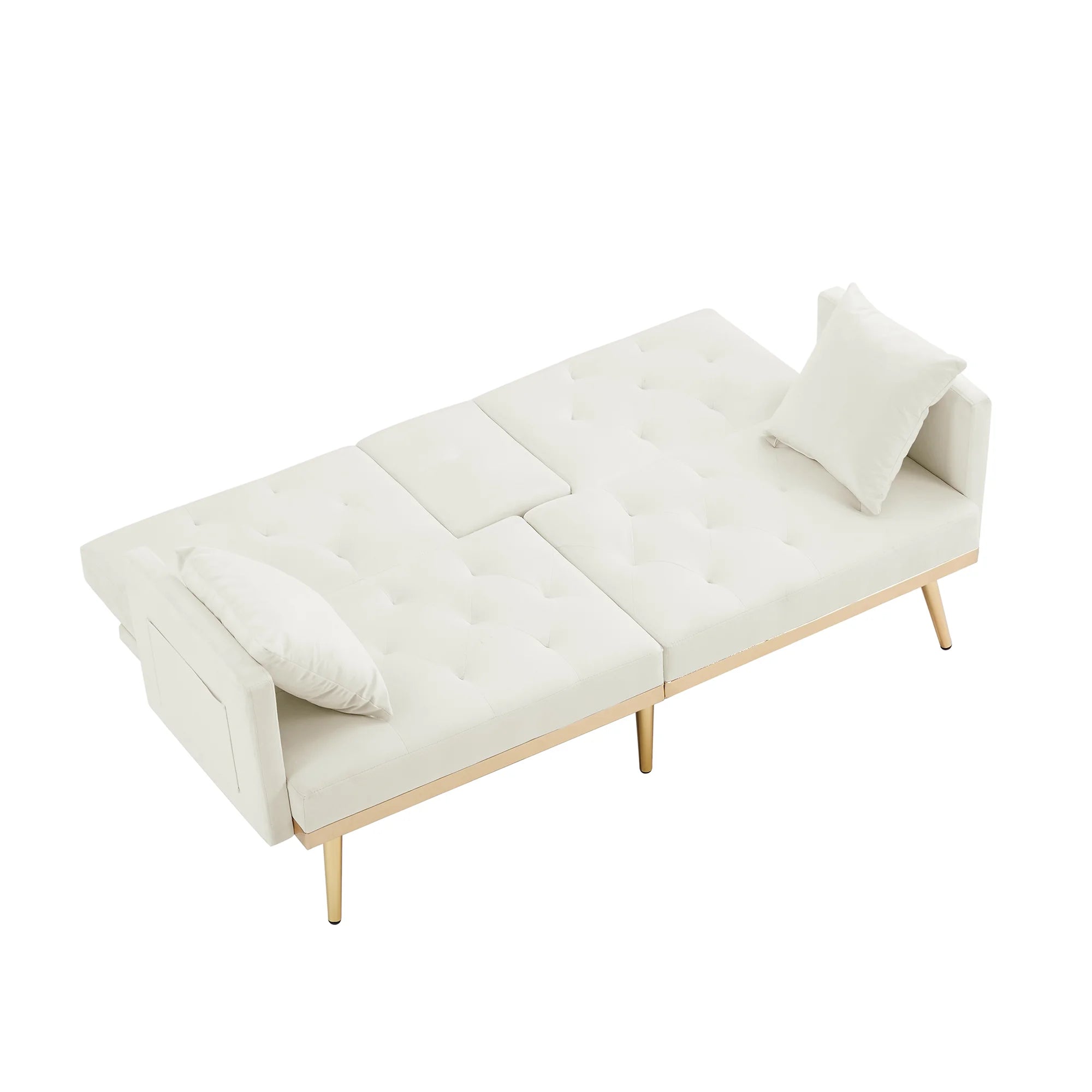 White Sofa Bed L108