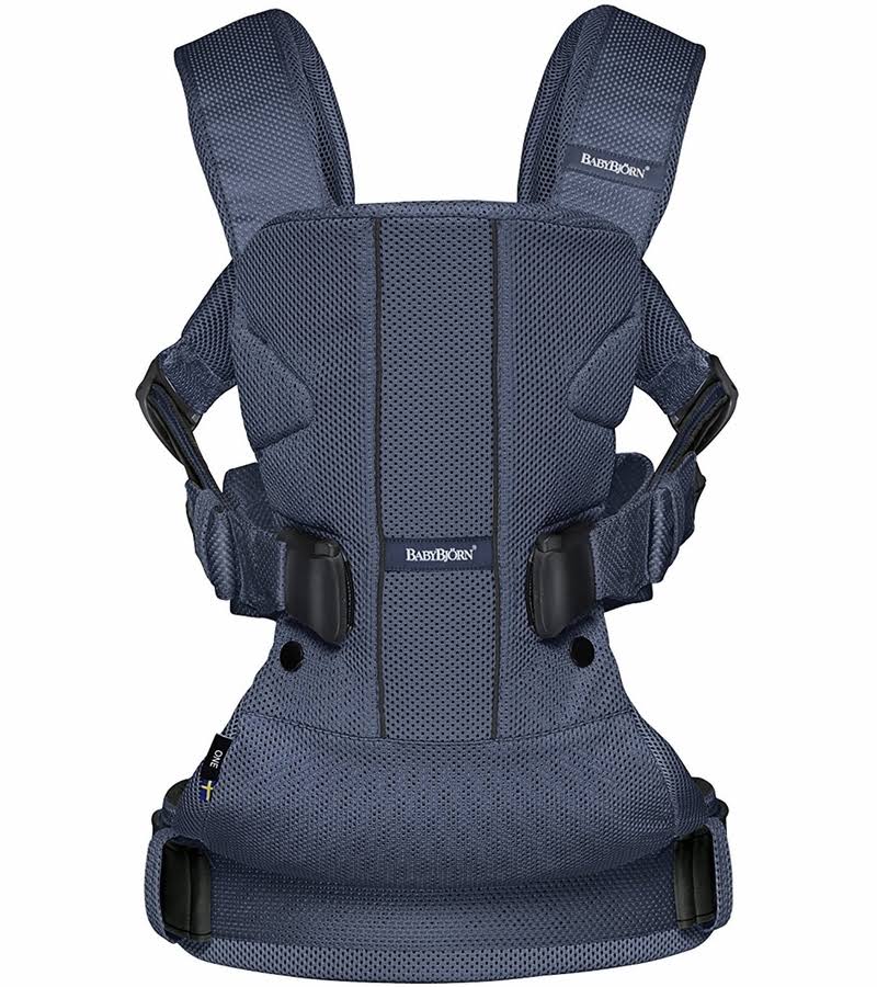 Navy Blue Mesh Baby Carrier V268