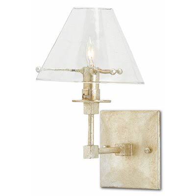 Silver Leaf Armed Sconce M3767