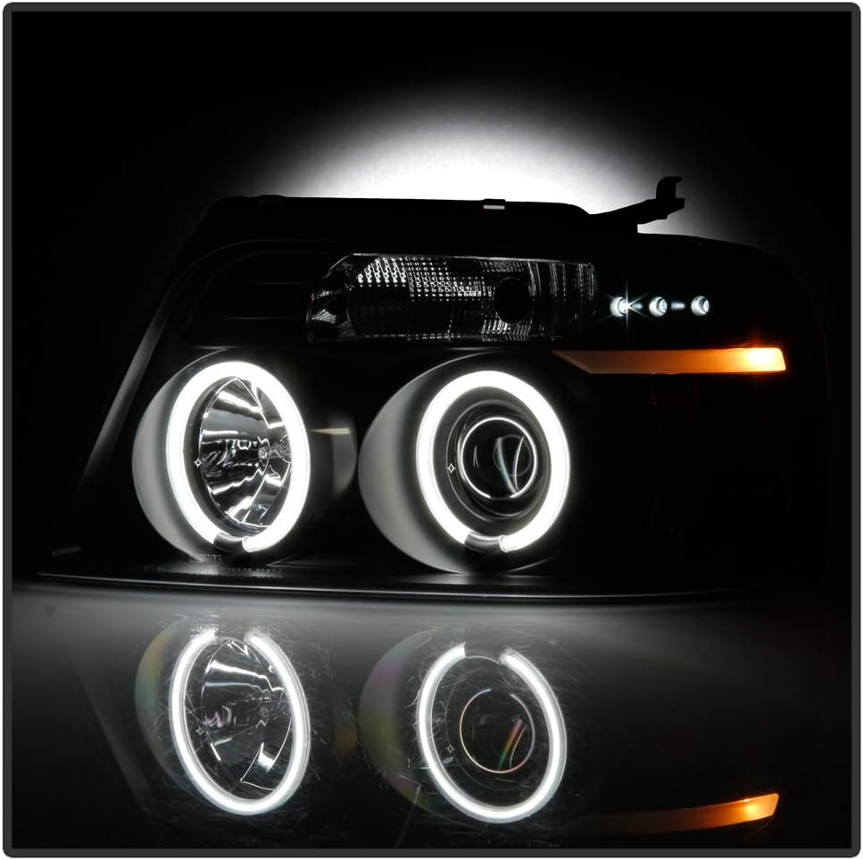 Black Housing Projector Headlights W93471