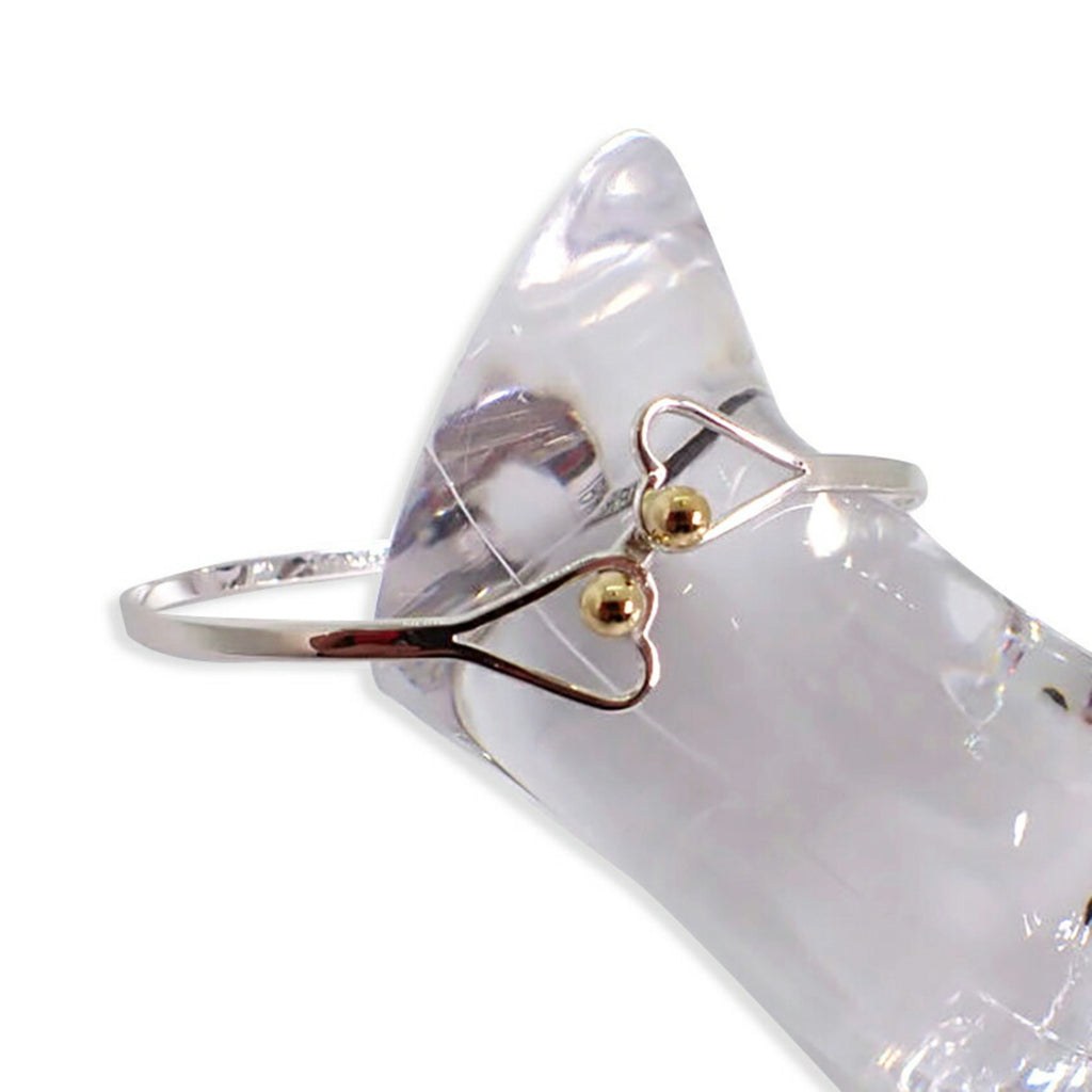 SV925 18KT Heart Bangle M978