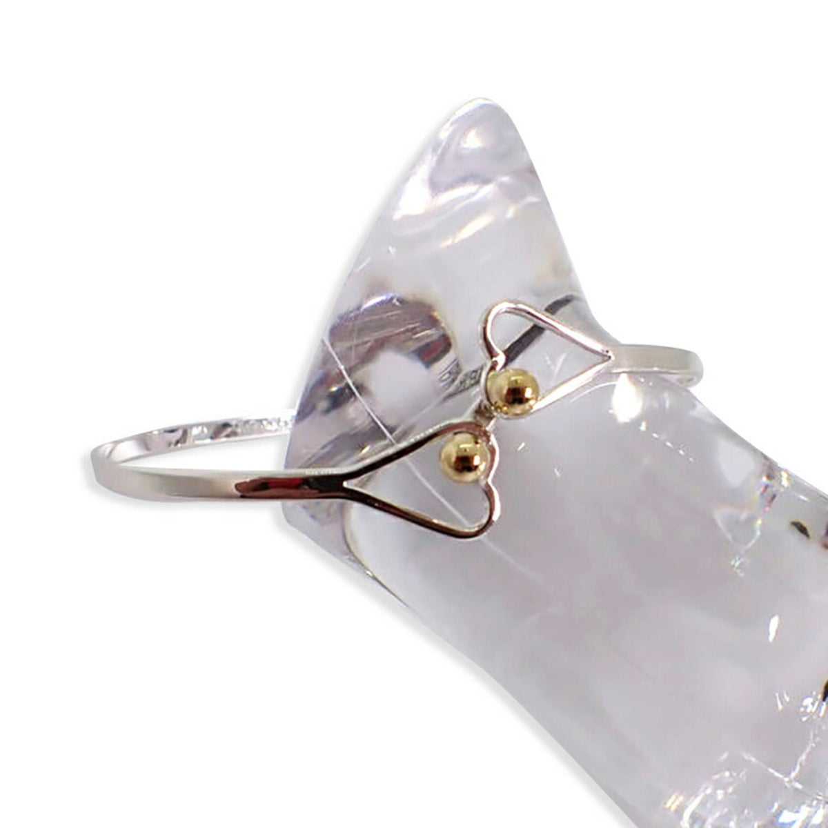 SV925 18KT Heart Bangle M978