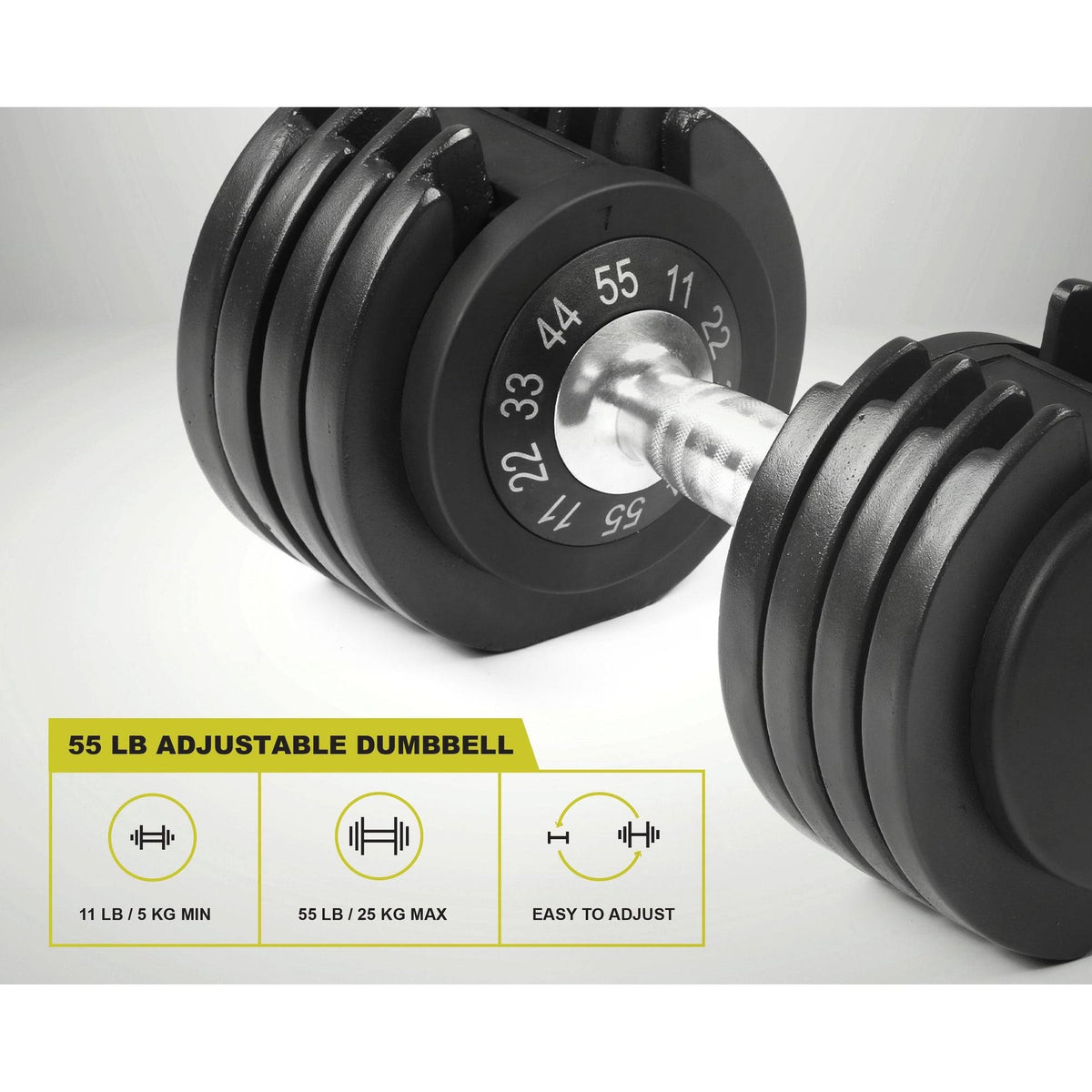 Adjustable Dumbbell, Single - 55 Y5541