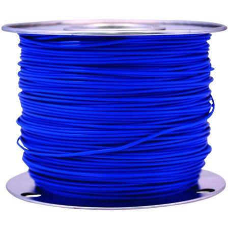 100 Foot Spool 14 Gauge Primary Wire Blue (Case of 2) B760957